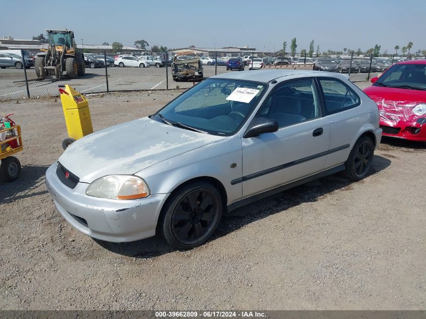 1998 Honda Civic Dx VIN: 2HGEJ6441WH118549 Lot: 39662809