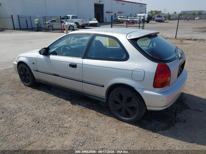 1998 Honda Civic Dx VIN: 2HGEJ6441WH118549 Lot: 39662809