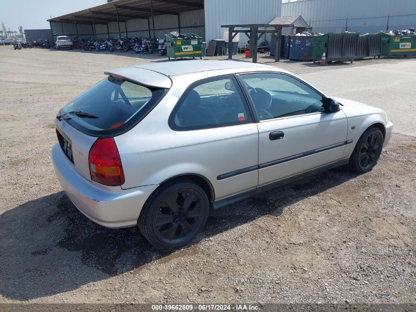 1998 Honda Civic Dx VIN: 2HGEJ6441WH118549 Lot: 39662809