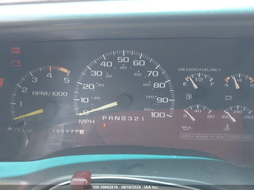 1995 Chevrolet Gmt-400 C1500 VIN: 2GCEC19KXS1306556 Lot: 39662819