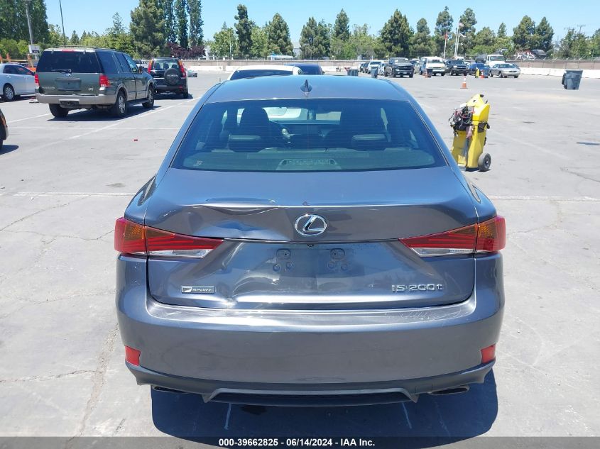 2017 Lexus Is 200T VIN: JTHBA1D28H5040251 Lot: 39662825