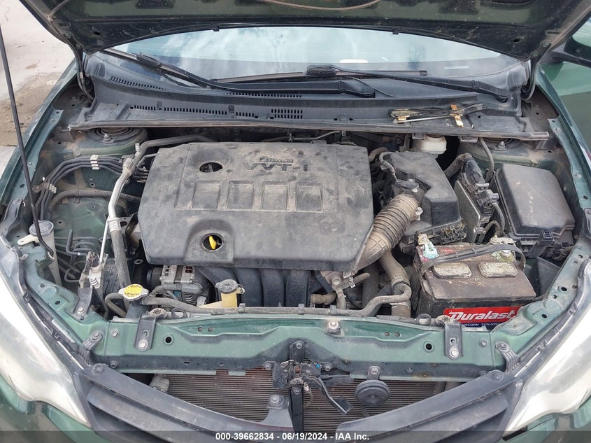 2014 Toyota Corolla Le Plus VIN: 5YFBURHE9EP021590 Lot: 39662834