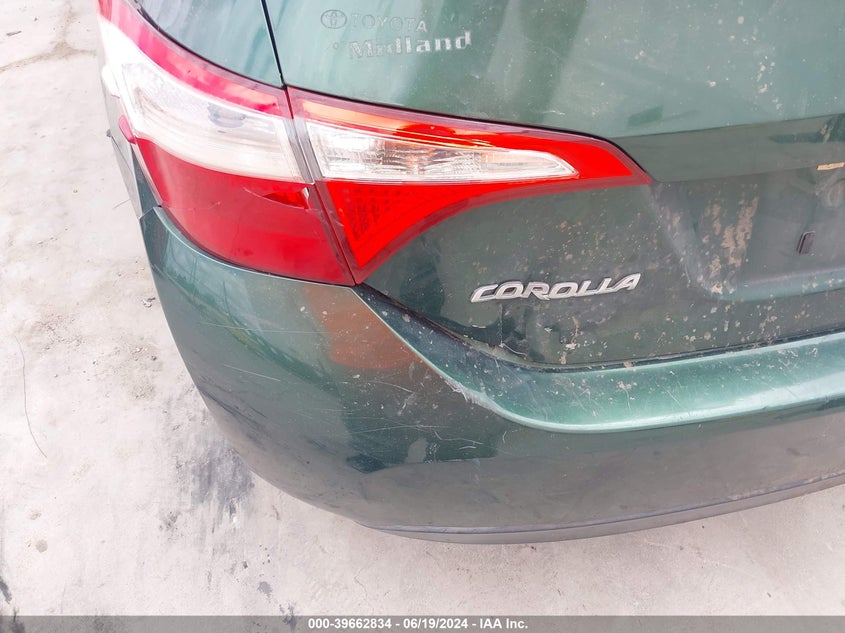 2014 Toyota Corolla Le Plus VIN: 5YFBURHE9EP021590 Lot: 39662834