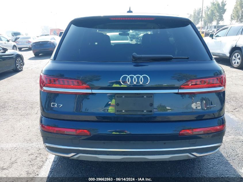 2023 Audi Q7 Premium Plus 45 Tfsi Quattro Tiptronic VIN: WA1LCBF75PD018964 Lot: 39662863