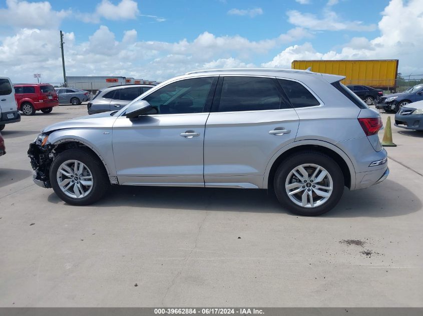 2022 Audi Q5 Premium 45 Tfsi S Line Quattro S Tronic VIN: WA1GAAFYXN2019031 Lot: 39662884