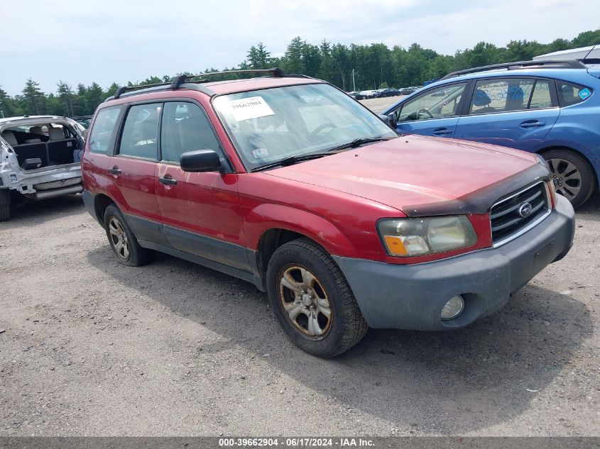 2005 Subaru Forester 2.5X VIN: JF1SG63645H710654 Lot: 39662904