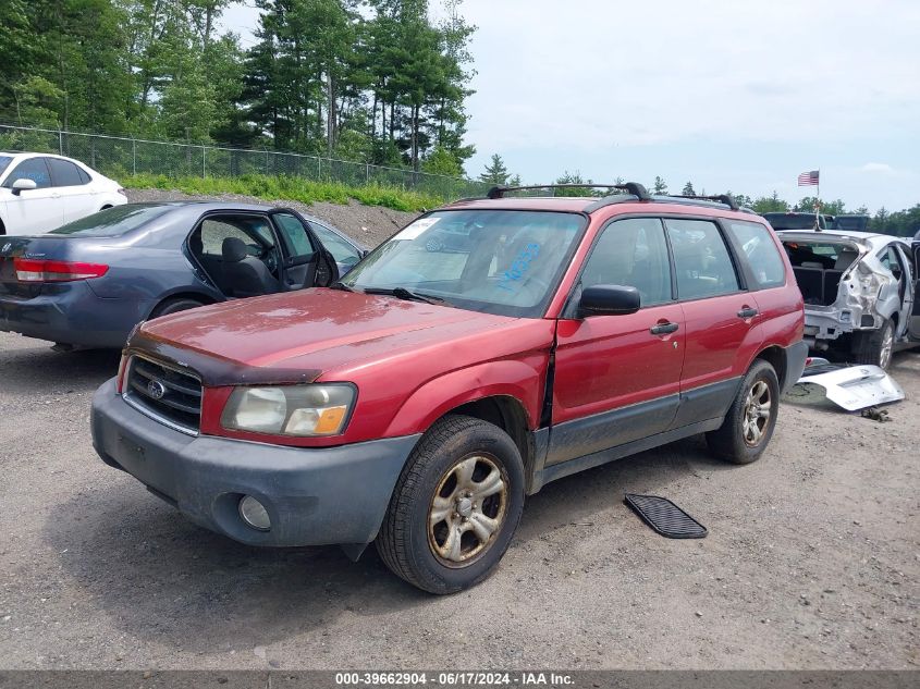 2005 Subaru Forester 2.5X VIN: JF1SG63645H710654 Lot: 39662904