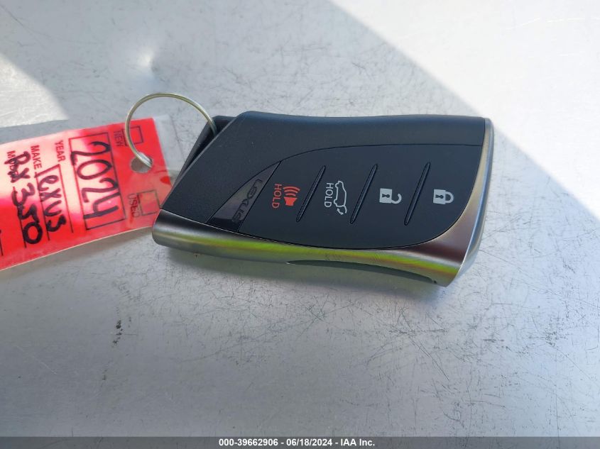 2024 Lexus Rx 350 Premium Plus VIN: 2T2BAMBA9RC033760 Lot: 39662906