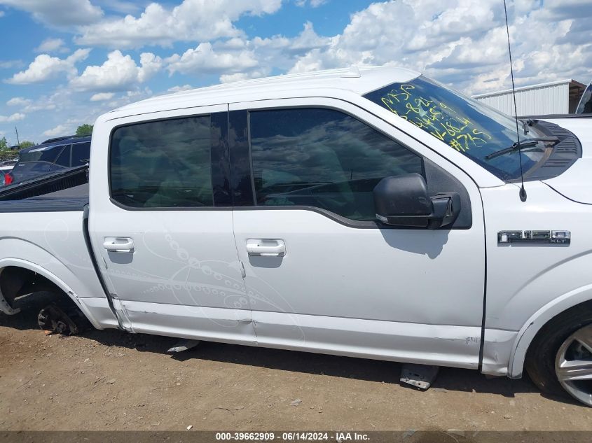 2018 Ford F-150 Xlt VIN: 1FTEW1EP3JFC26824 Lot: 39662909