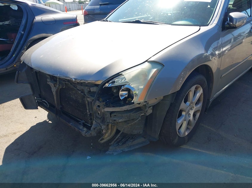 2007 Nissan Maxima 3.5 Sl VIN: 1N4BA41E07C804207 Lot: 39662956
