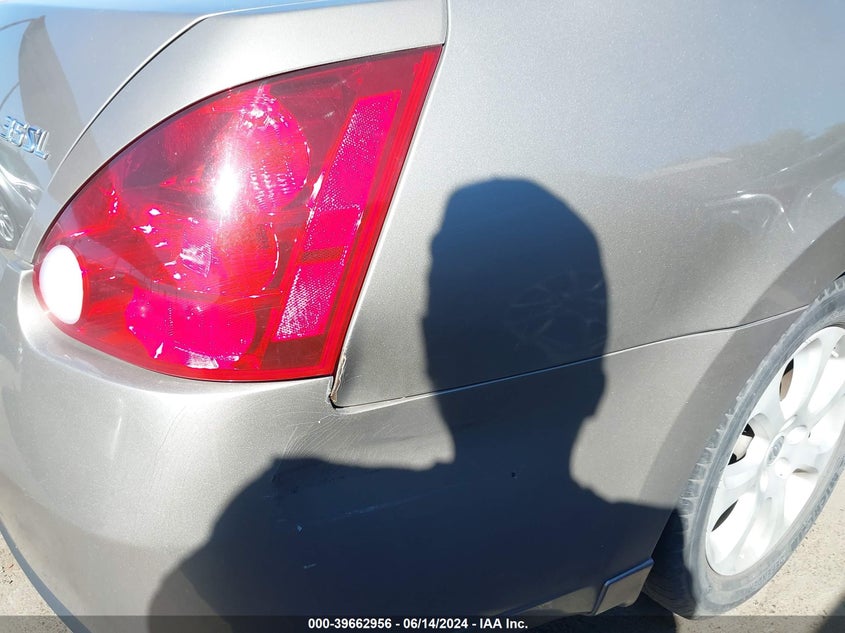 2007 Nissan Maxima 3.5 Sl VIN: 1N4BA41E07C804207 Lot: 39662956