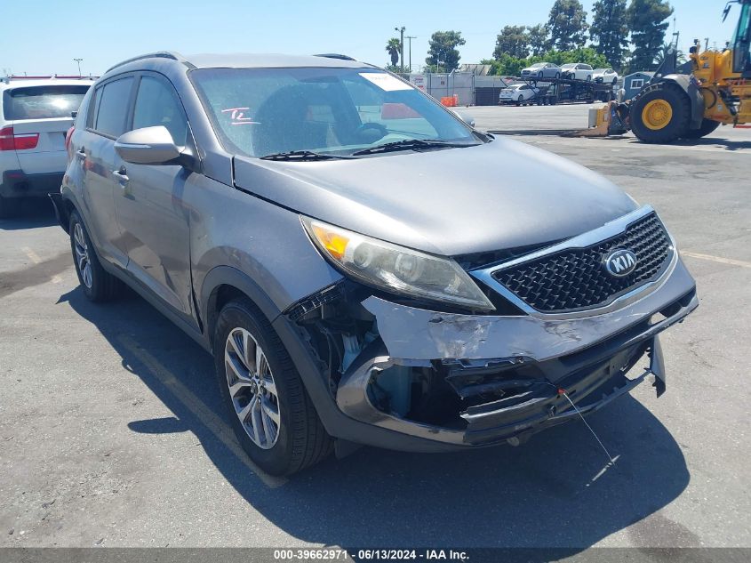 2014 Kia Sportage Lx VIN: KNDPB3AC7E7613508 Lot: 39662971