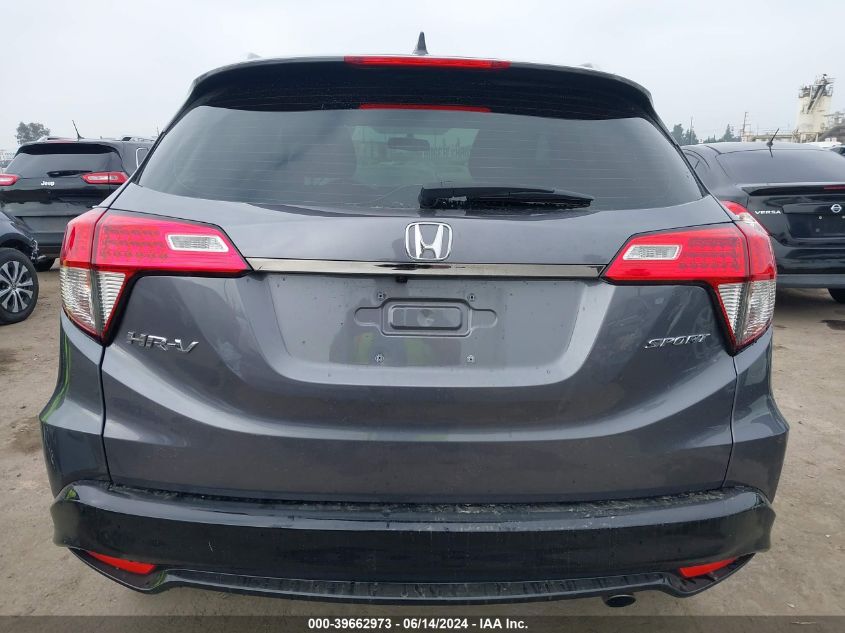 2019 Honda Hr-V Sport VIN: 3CZRU5H17KM722999 Lot: 39662973