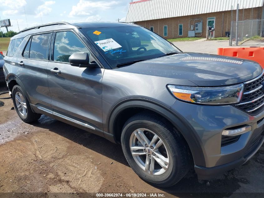 2022 Ford Explorer Xlt VIN: 1FMSK7DH3NGB37391 Lot: 39662974