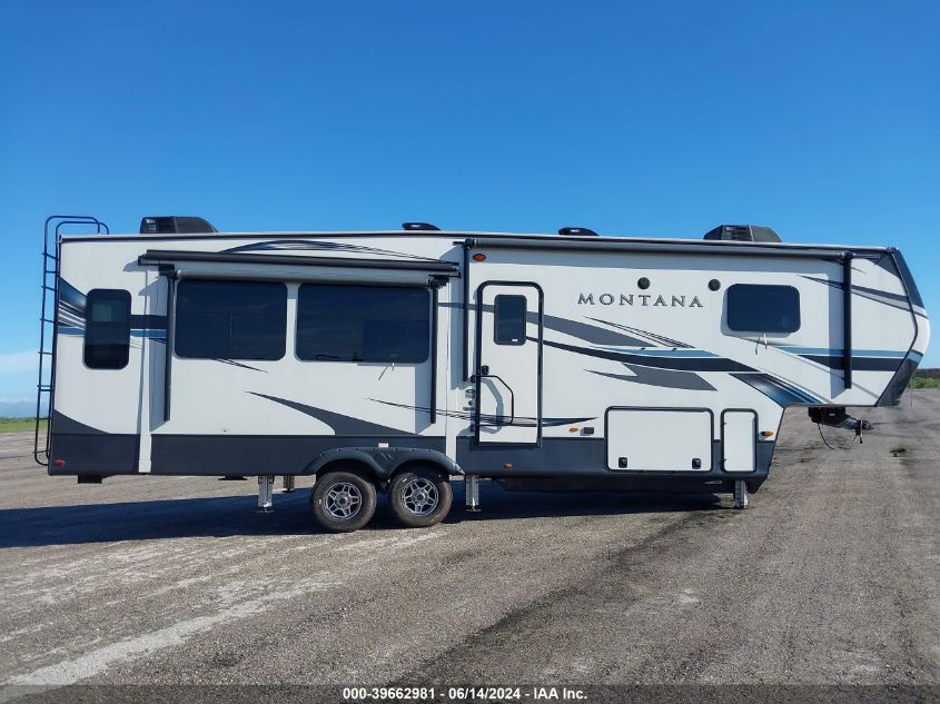 2021 Keystone Rv Other VIN: 4YDF31229M4704697 Lot: 39662981