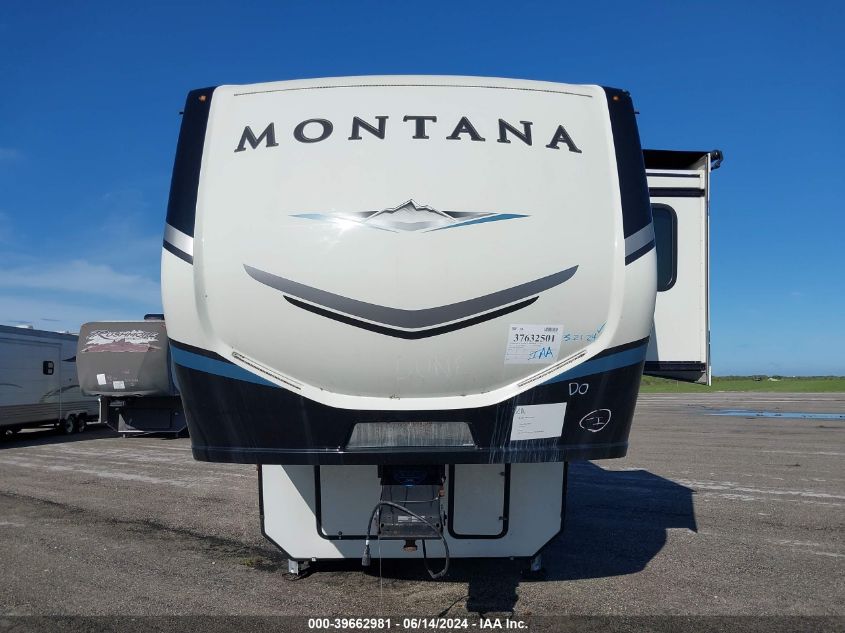 2021 Keystone Rv Other VIN: 4YDF31229M4704697 Lot: 39662981