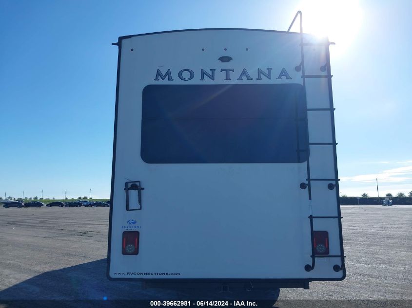 2021 Keystone Rv Other VIN: 4YDF31229M4704697 Lot: 39662981