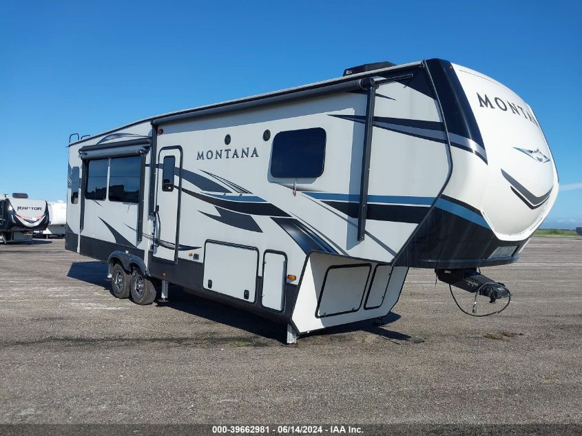 2021 Keystone Rv Other VIN: 4YDF31229M4704697 Lot: 39662981