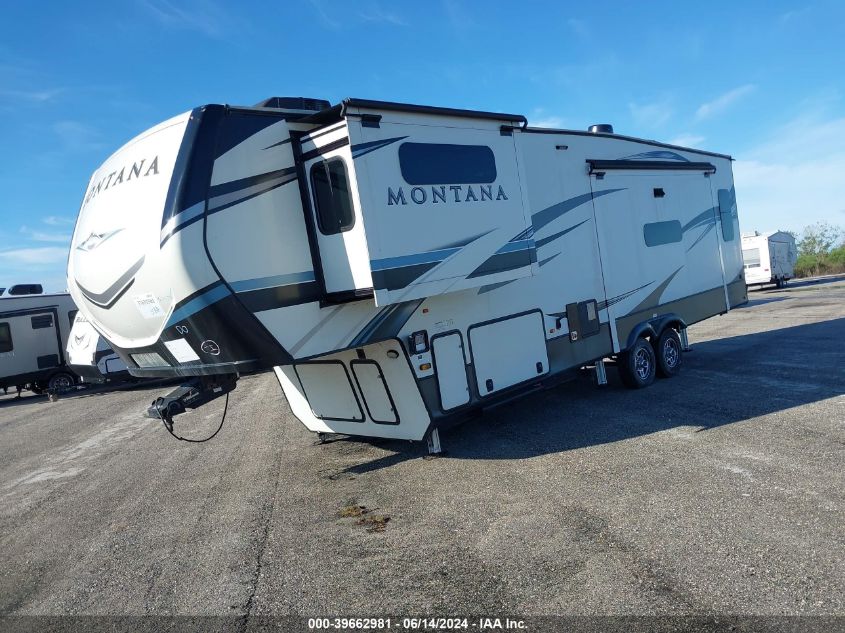 2021 Keystone Rv Other VIN: 4YDF31229M4704697 Lot: 39662981