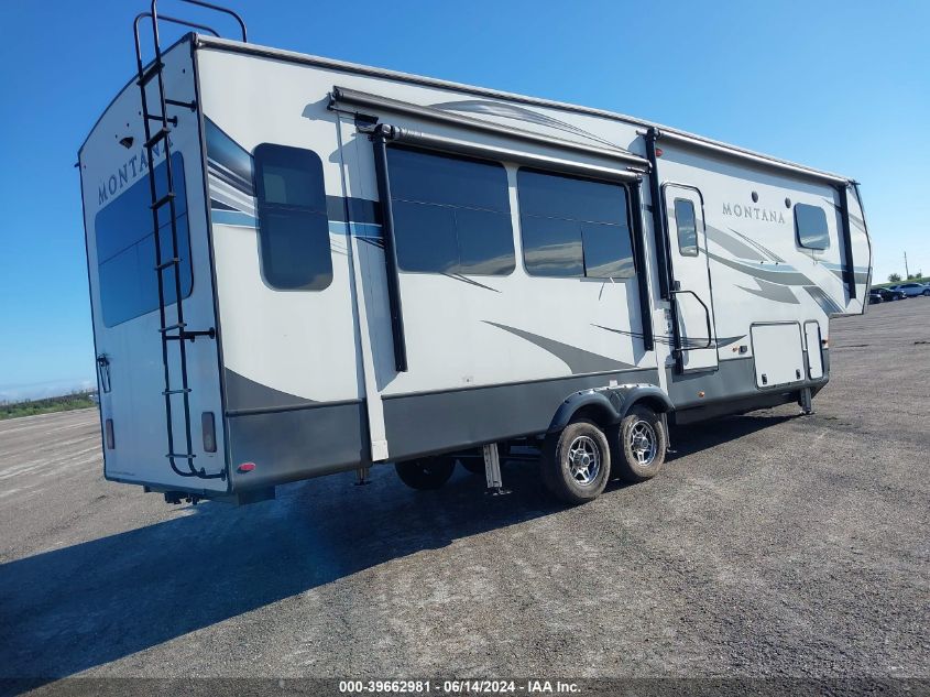 2021 Keystone Rv Other VIN: 4YDF31229M4704697 Lot: 39662981