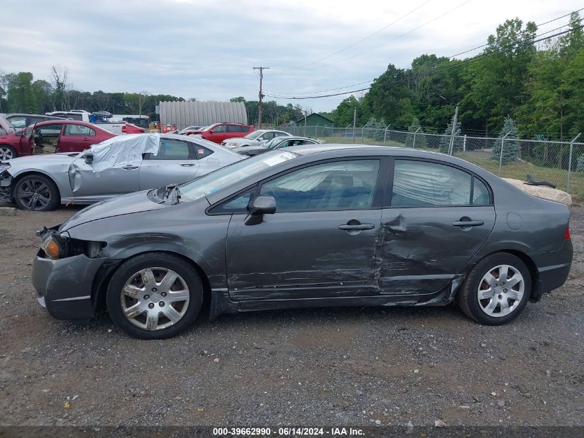 2010 Honda Civic Lx VIN: 2HGFA1F50AH575827 Lot: 39662990