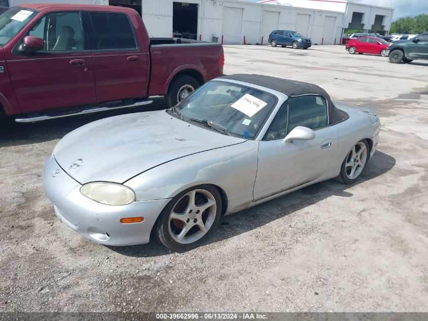 2002 Mazda Mx-5 Miata Cloth/Ls/Se VIN: JM1NB353420231930 Lot: 39662996