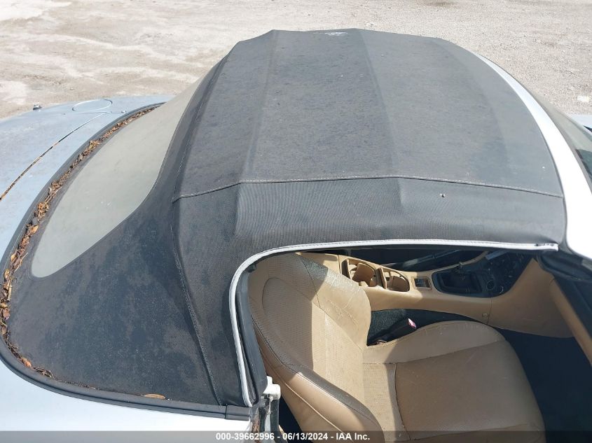 2002 Mazda Mx-5 Miata Cloth/Ls/Se VIN: JM1NB353420231930 Lot: 39662996