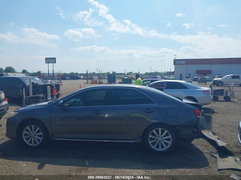 2014 Toyota Camry Xle VIN: 4T4BF1FKXER369536 Lot: 39663021