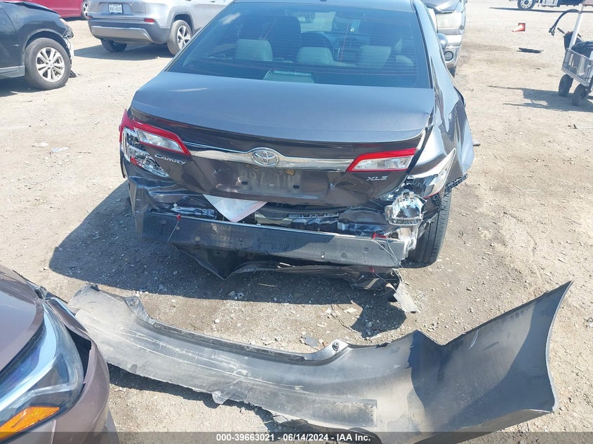 2014 Toyota Camry Xle VIN: 4T4BF1FKXER369536 Lot: 39663021