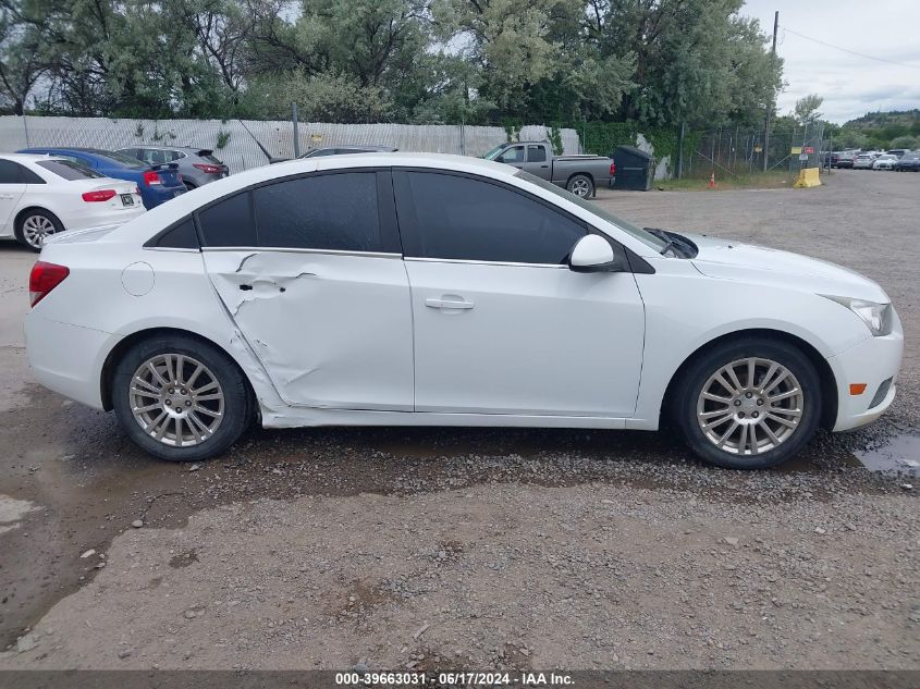2012 Chevrolet Cruze Eco VIN: 1G1PJ5SC3C7161690 Lot: 39663031