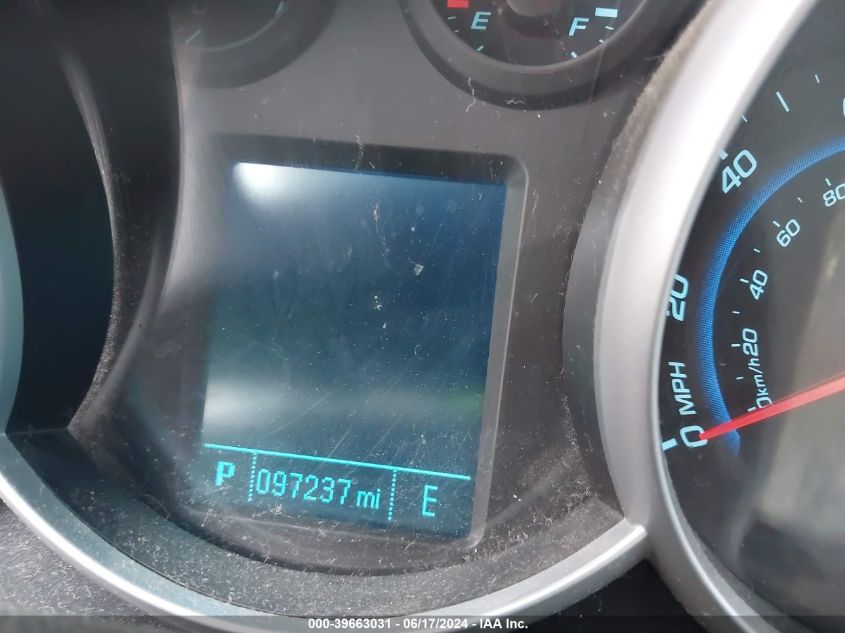 2012 Chevrolet Cruze Eco VIN: 1G1PJ5SC3C7161690 Lot: 39663031