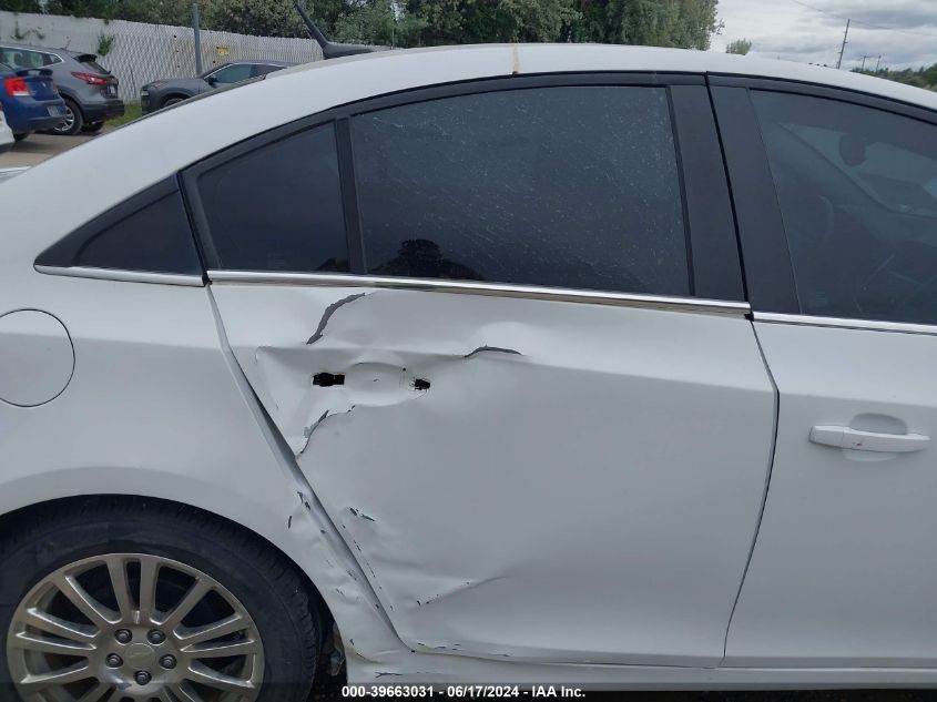 2012 Chevrolet Cruze Eco VIN: 1G1PJ5SC3C7161690 Lot: 39663031