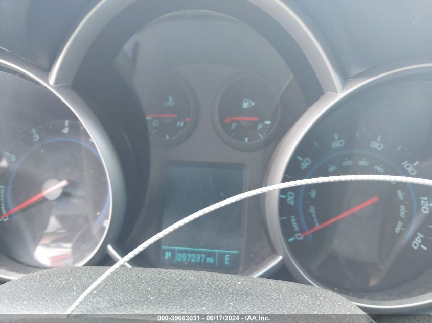 2012 Chevrolet Cruze Eco VIN: 1G1PJ5SC3C7161690 Lot: 39663031