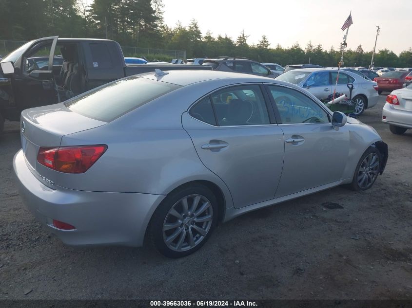 2008 Lexus Is 250 250 VIN: JTHCK262282020096 Lot: 39663036