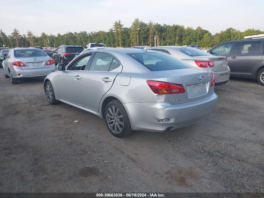 2008 Lexus Is 250 250 VIN: JTHCK262282020096 Lot: 39663036