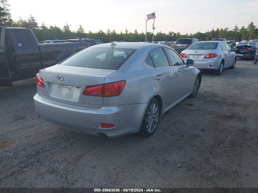 2008 Lexus Is 250 250 VIN: JTHCK262282020096 Lot: 39663036