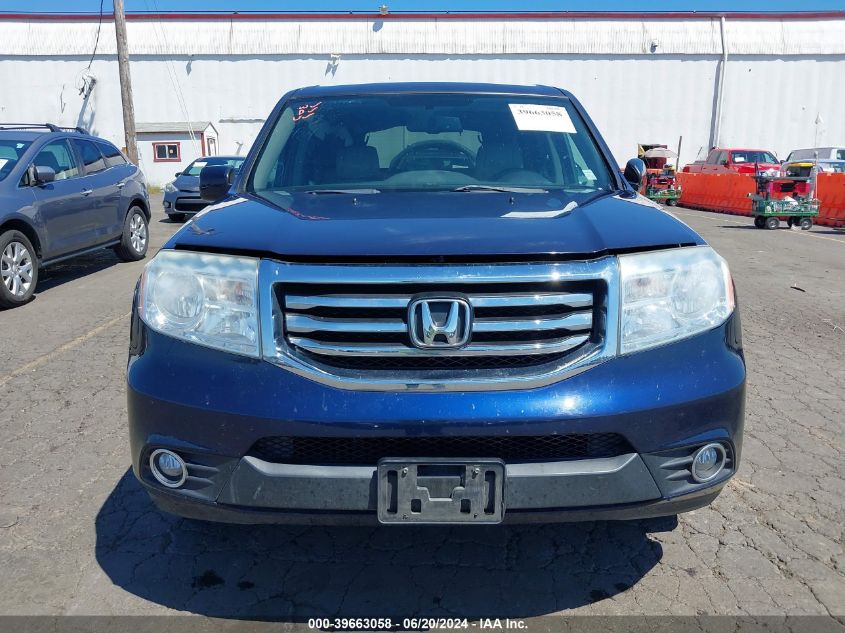 2014 Honda Pilot Ex-L VIN: 5FNYF4H55EB042309 Lot: 39663058