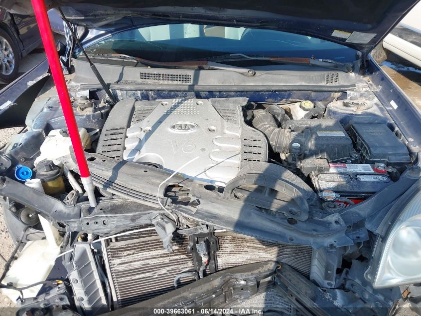 2006 Kia Optima Ex V6 (New)/Lx V6 (New) VIN: KNAGE124565030481 Lot: 39663061