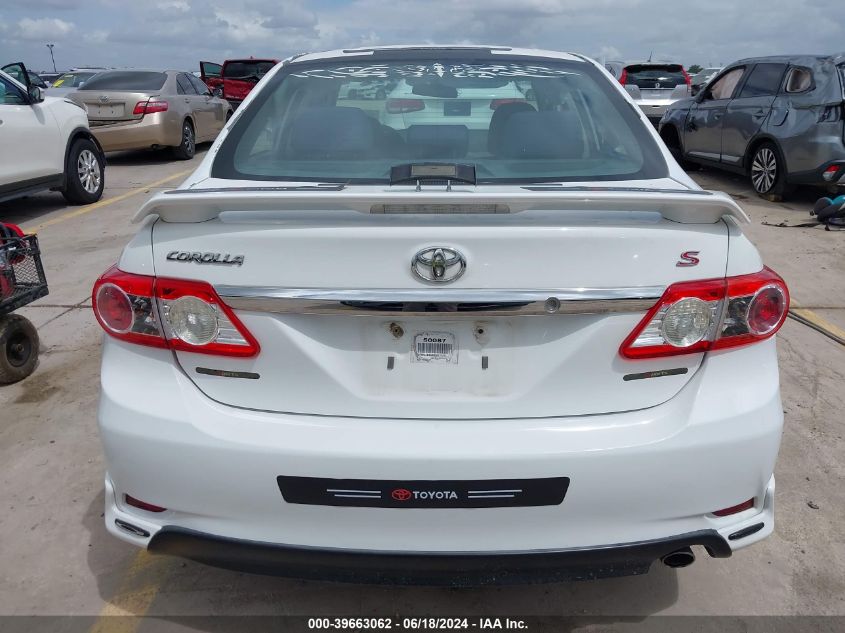 2013 Toyota Corolla S VIN: 5YFBU4EE0DP077889 Lot: 39663062