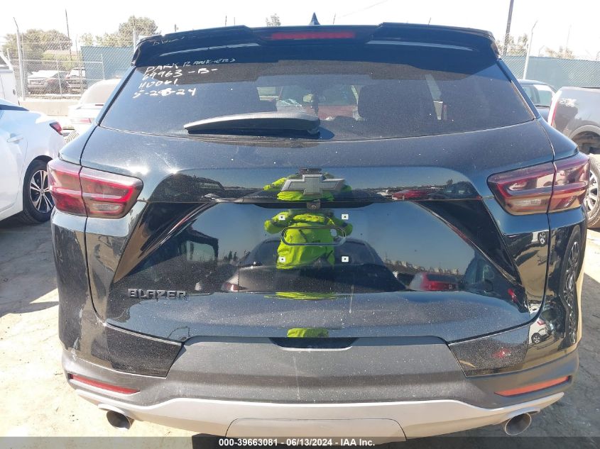 2023 Chevrolet Blazer Fwd 2Lt VIN: 3GNKBCR48PS217543 Lot: 39663081