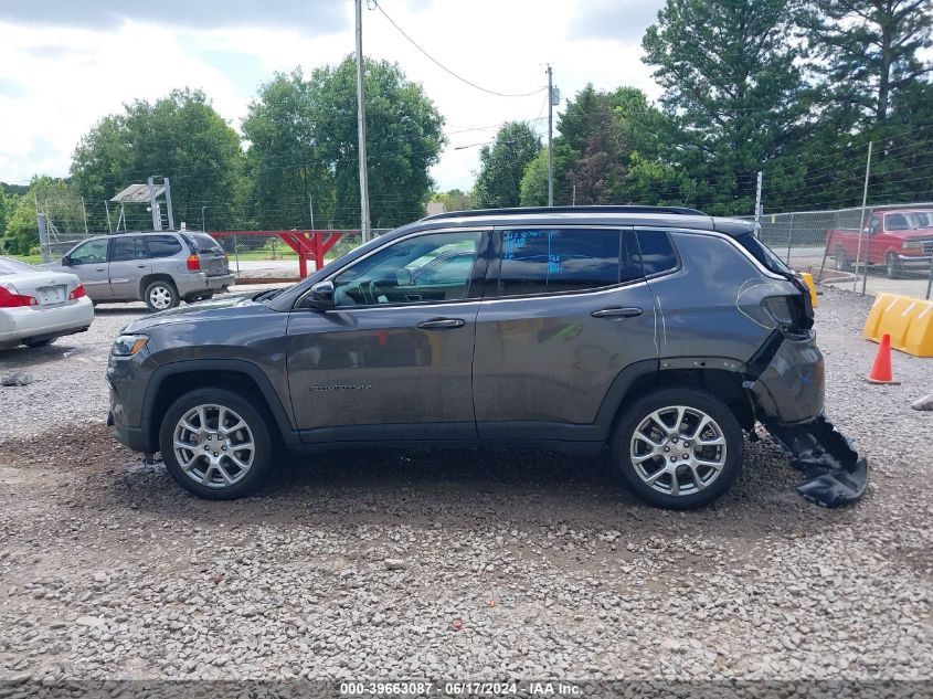 2022 Jeep Compass Latitude Lux 4X4 VIN: 3C4NJDFB3NT183200 Lot: 39663087