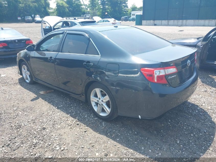 2012 Toyota Camry Se VIN: 4T1BF1FK4CU508907 Lot: 39663107