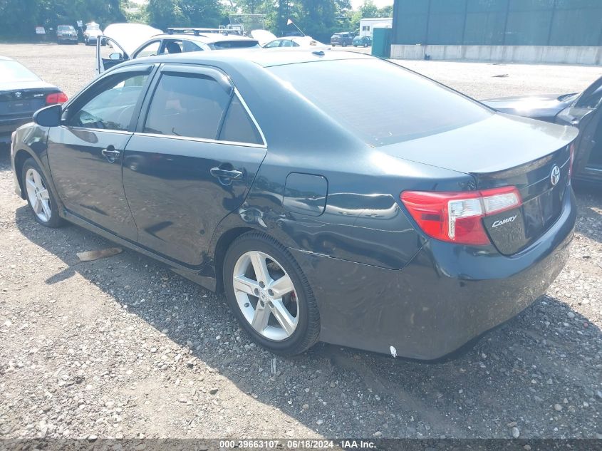 2012 Toyota Camry Se VIN: 4T1BF1FK4CU508907 Lot: 39663107