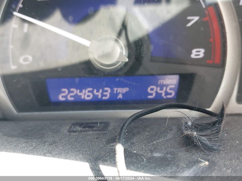 2008 Honda Civic Lx VIN: 1HGFA16568L035833 Lot: 39663119