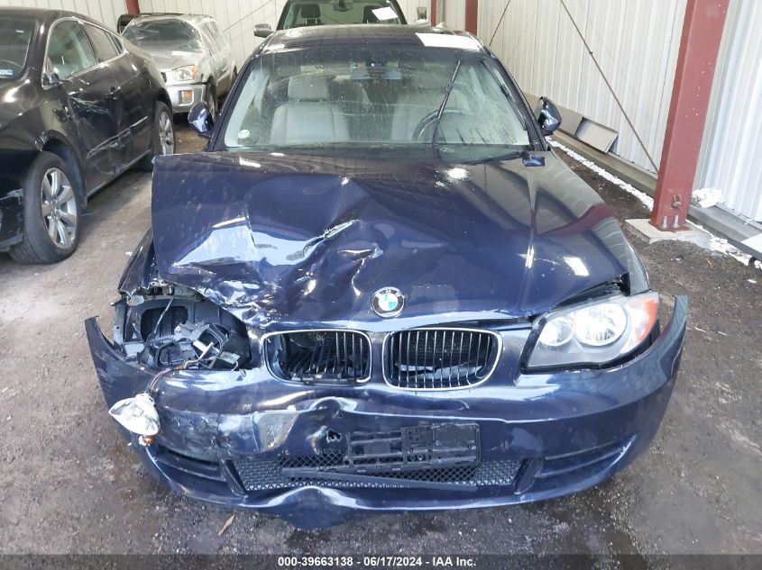 WBAUP73528VF08739 2008 BMW 128I