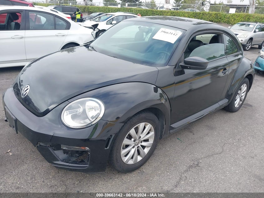 2017 VOLKSWAGEN BEETLE #PINKBEETLE/1.8T CLASSIC/1.8T S - 3VWF17AT5HM622821