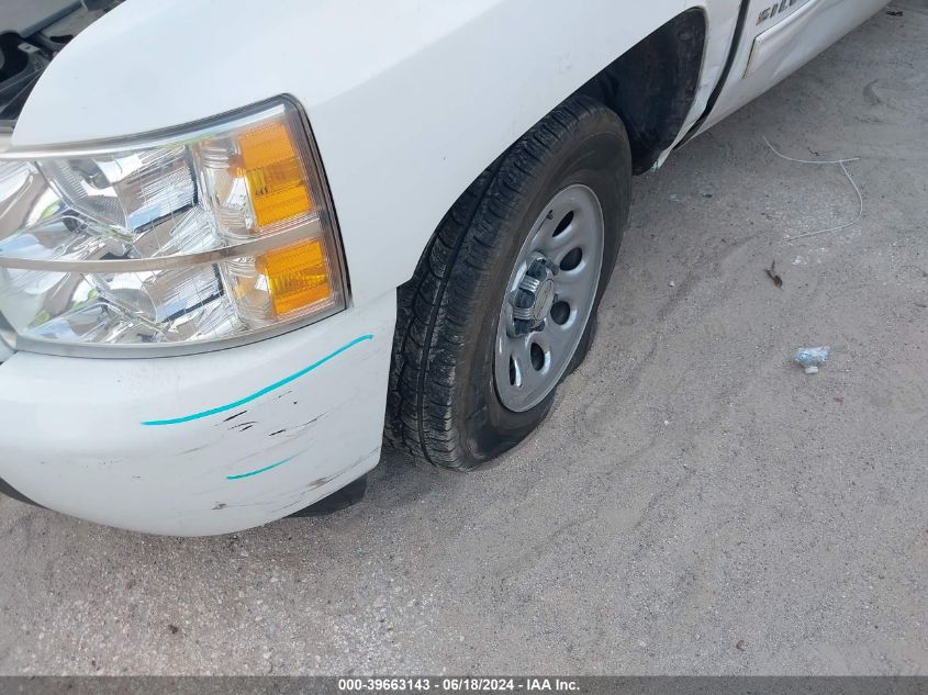 2011 Chevrolet Silverado 1500 Ls VIN: 1GCRCREA9BZ250629 Lot: 39663143