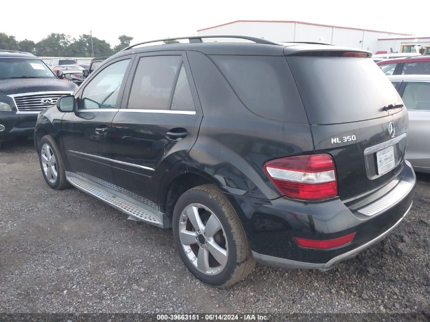 2010 Mercedes-Benz Ml 350 VIN: 4JGBB5GB5AA621233 Lot: 39663151