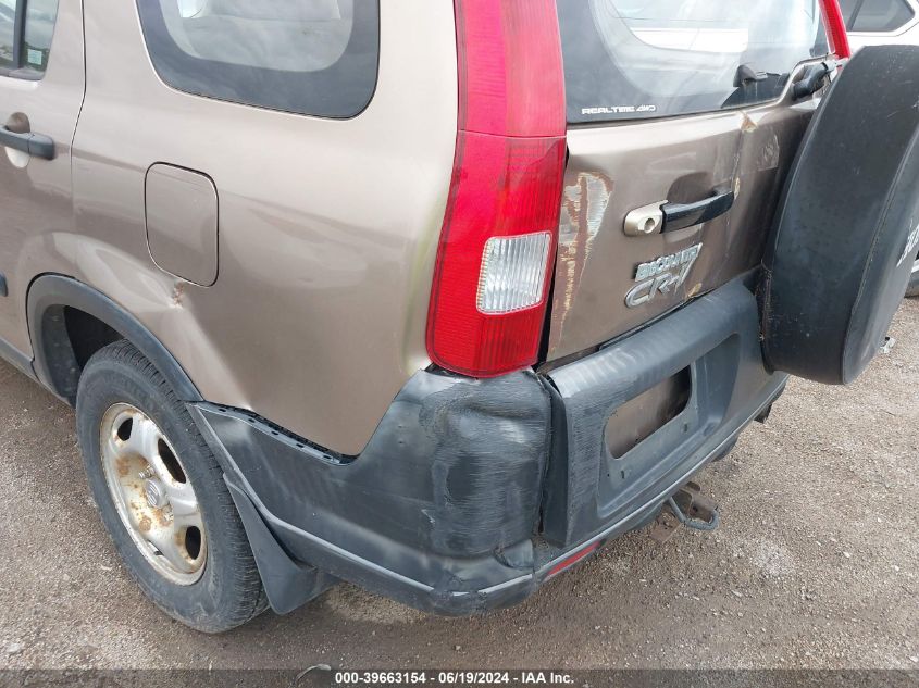 2004 Honda Cr-V Lx VIN: JHLRD78424C045671 Lot: 39663154