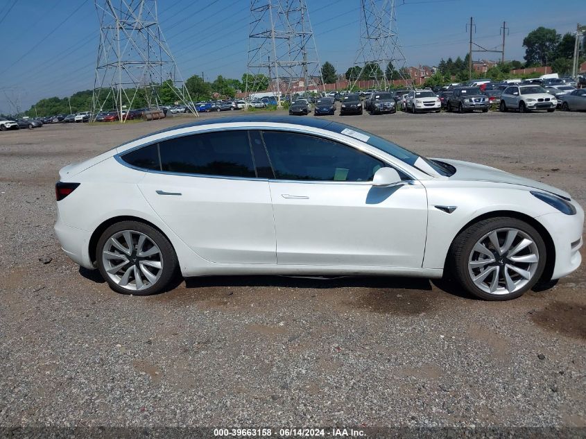 2019 Tesla Model 3 Long Range/Performance VIN: 5YJ3E1EB6KF421837 Lot: 39663158